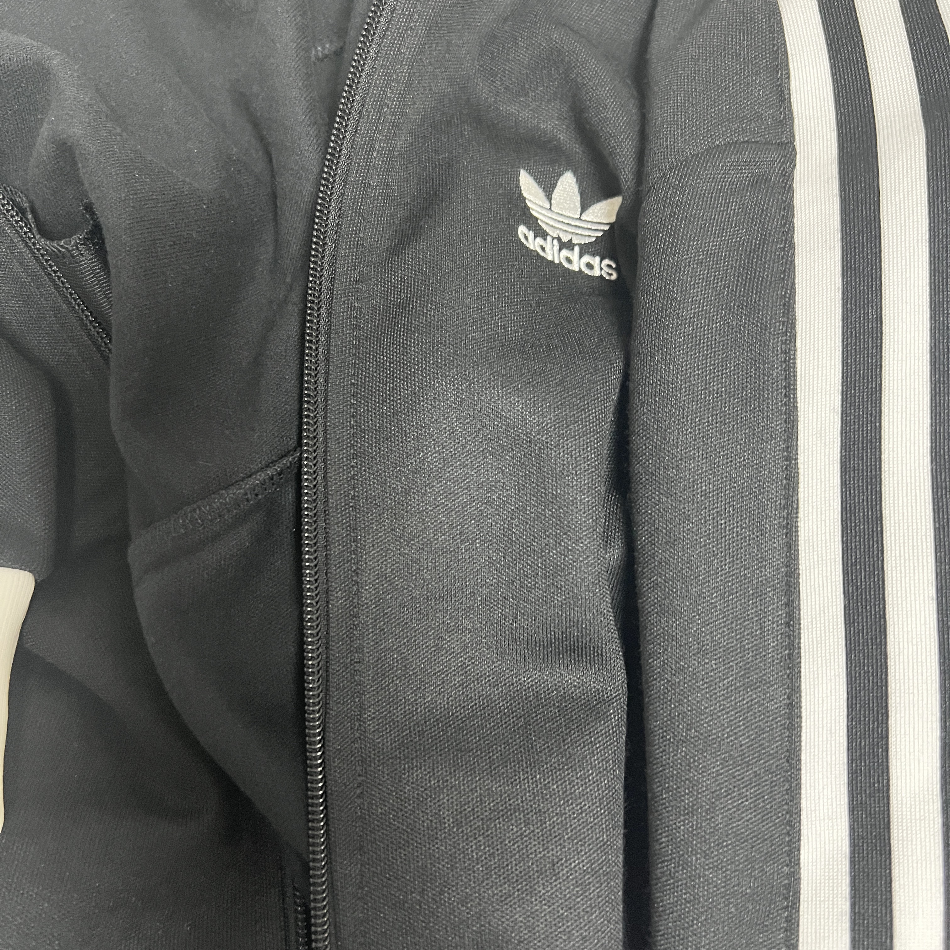 Adidas Adicolor Classics Beckenbauer Track Jacket Black - KR Sizing 착용 스타일 - 3