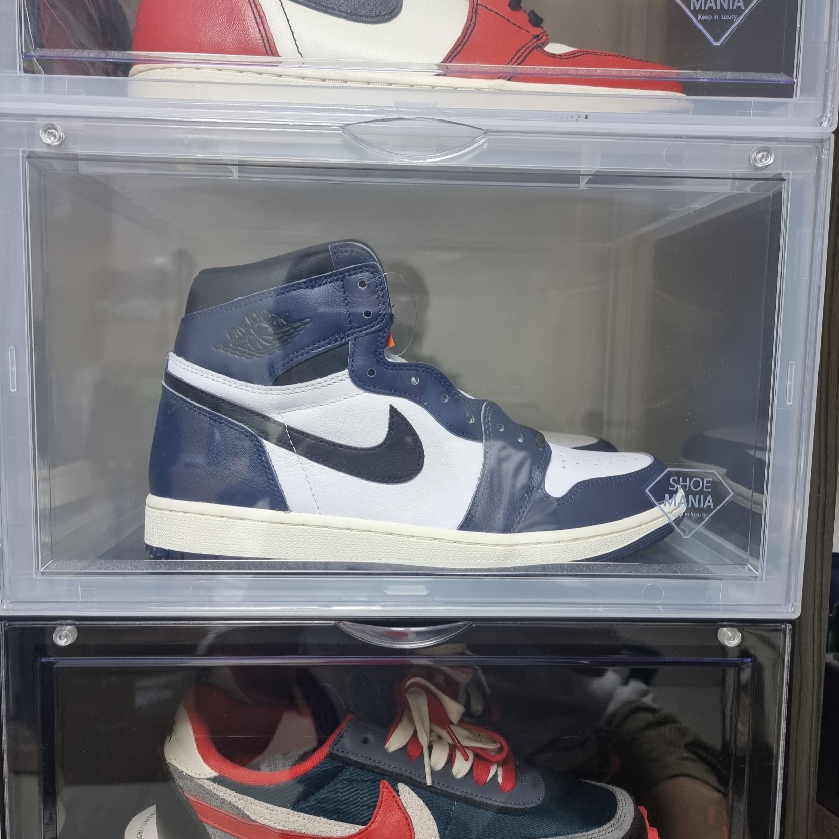 Jordan 1 Retro High OG Midnight Navy 착용 스타일
