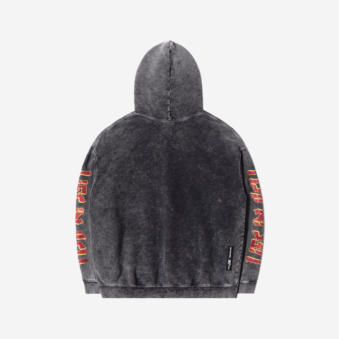 큐티에잇 가먼츠 더 좀비 셀파 워시드 후디 차콜(QT8 GARMENTS TL The Zombie SP Washed Hoodie Charcoal) - 2