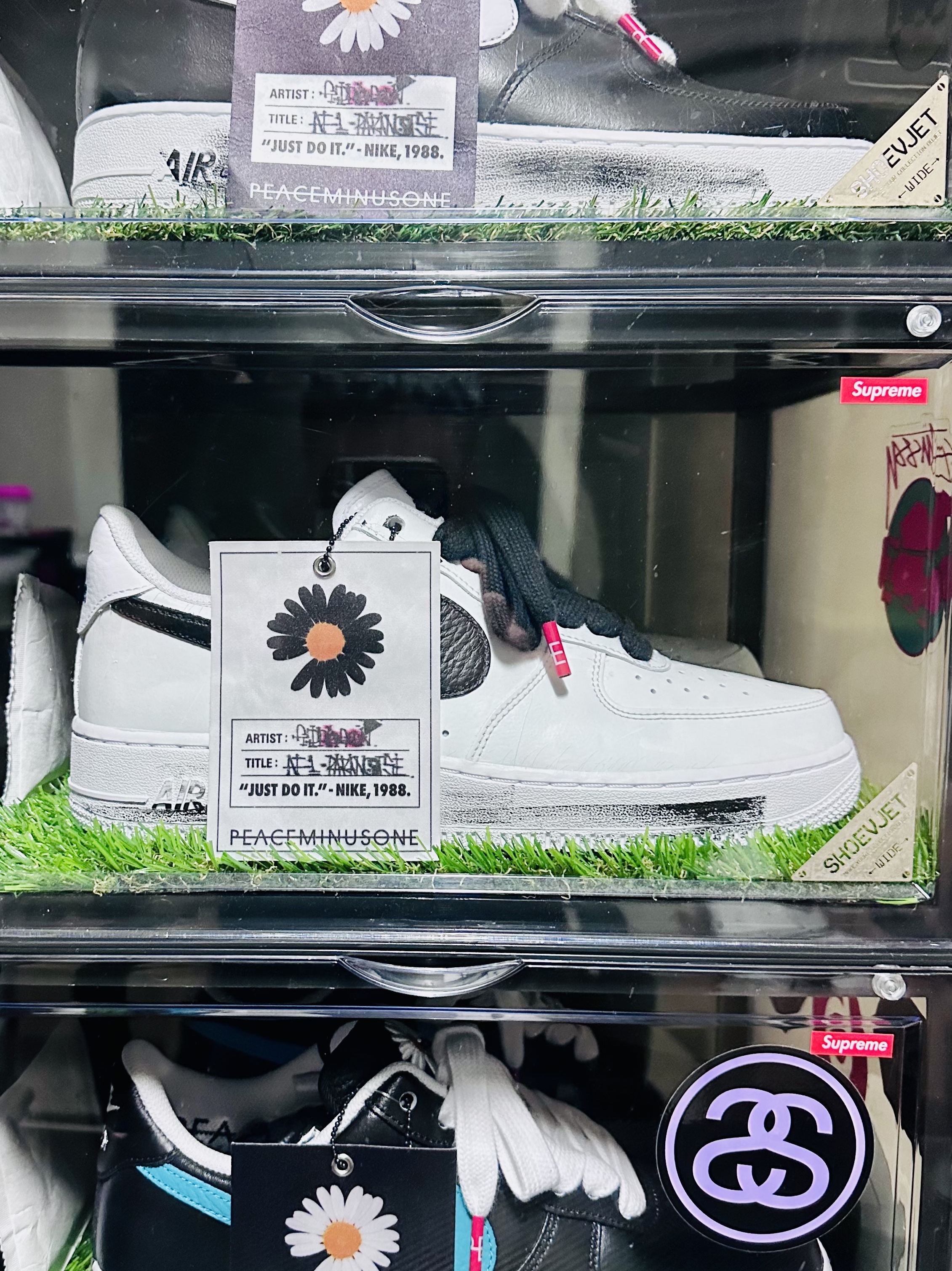 Nike x Peaceminusone Air Force 1 Low Para-Noise, Nike x Peaceminusone Air Force 1 Low Para-Noise 2.0 착용 스타일 - 2