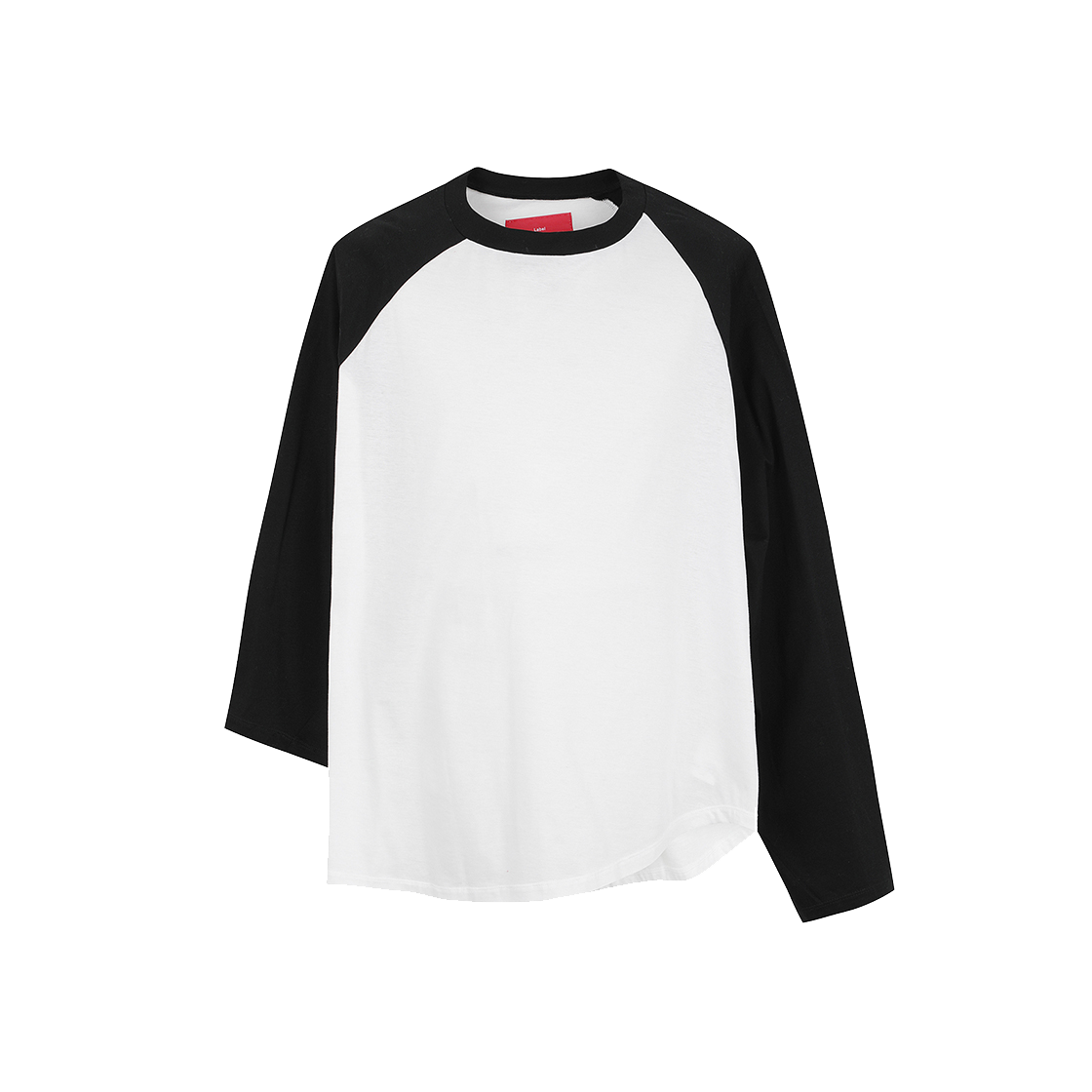 KM4DTSLFG10WT Fumito Ganryu Graffiti Raglan Tee White Black - 24FW