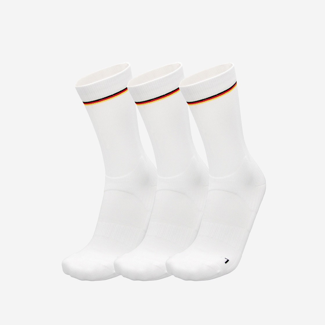 Compression Running Crew Socks White (3 pack) 상세 이미지 1