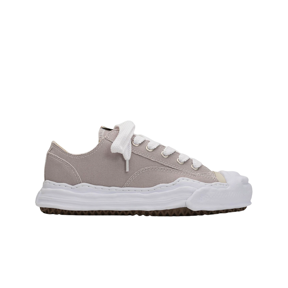 메종 미하라 야스히로 행크 OG 솔 캔버스 로우탑 스니커즈 그레이(Maison Mihara Yasuhiro Hank OG Sole Canvas Low-top Sneakers Gray) - 1