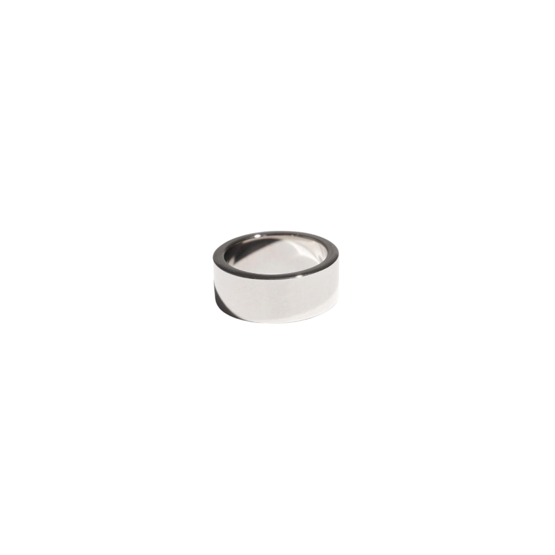 (W) MM6 Maison Margiela Numeric Minimal Signature Ring Polished Silver Palladium 상세 이미지 2