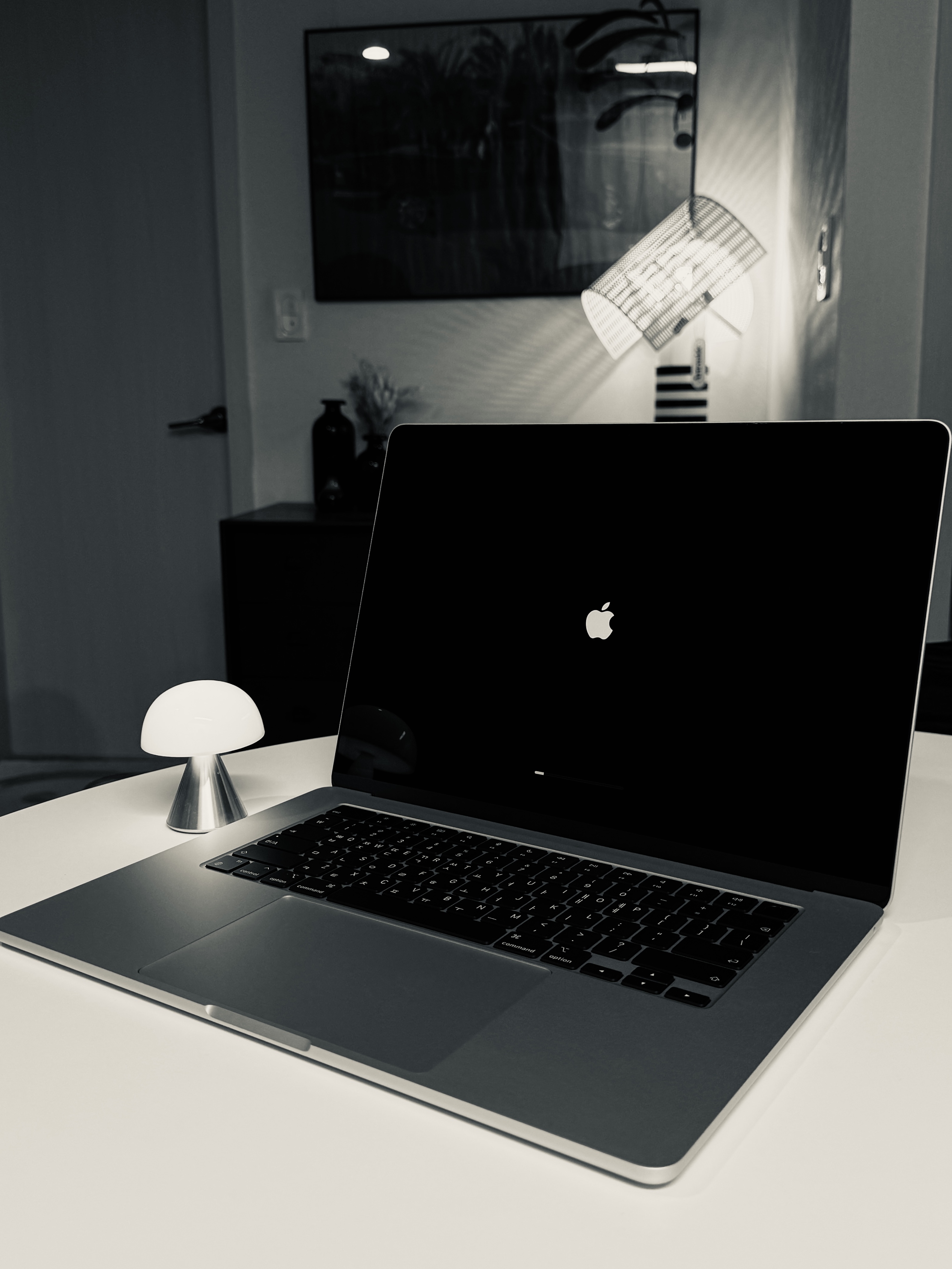 Apple 2024 MacBook Air 15 M3 256GB SSD / 8GB RAM Silver (Korean Ver.) 착용 스타일 - 4