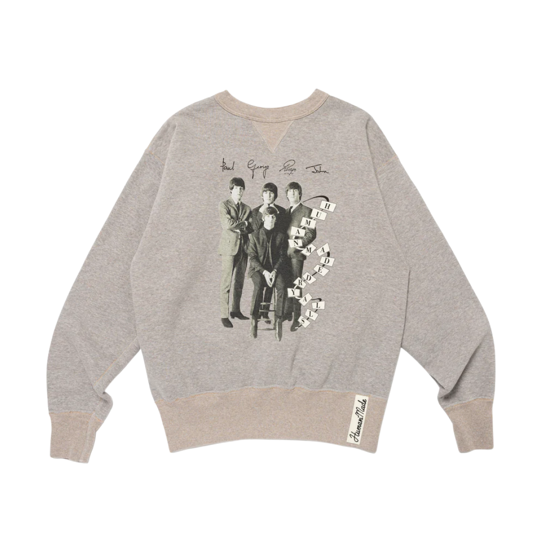 Human Made Beatles Sweatshirt Gray 상세 이미지 1