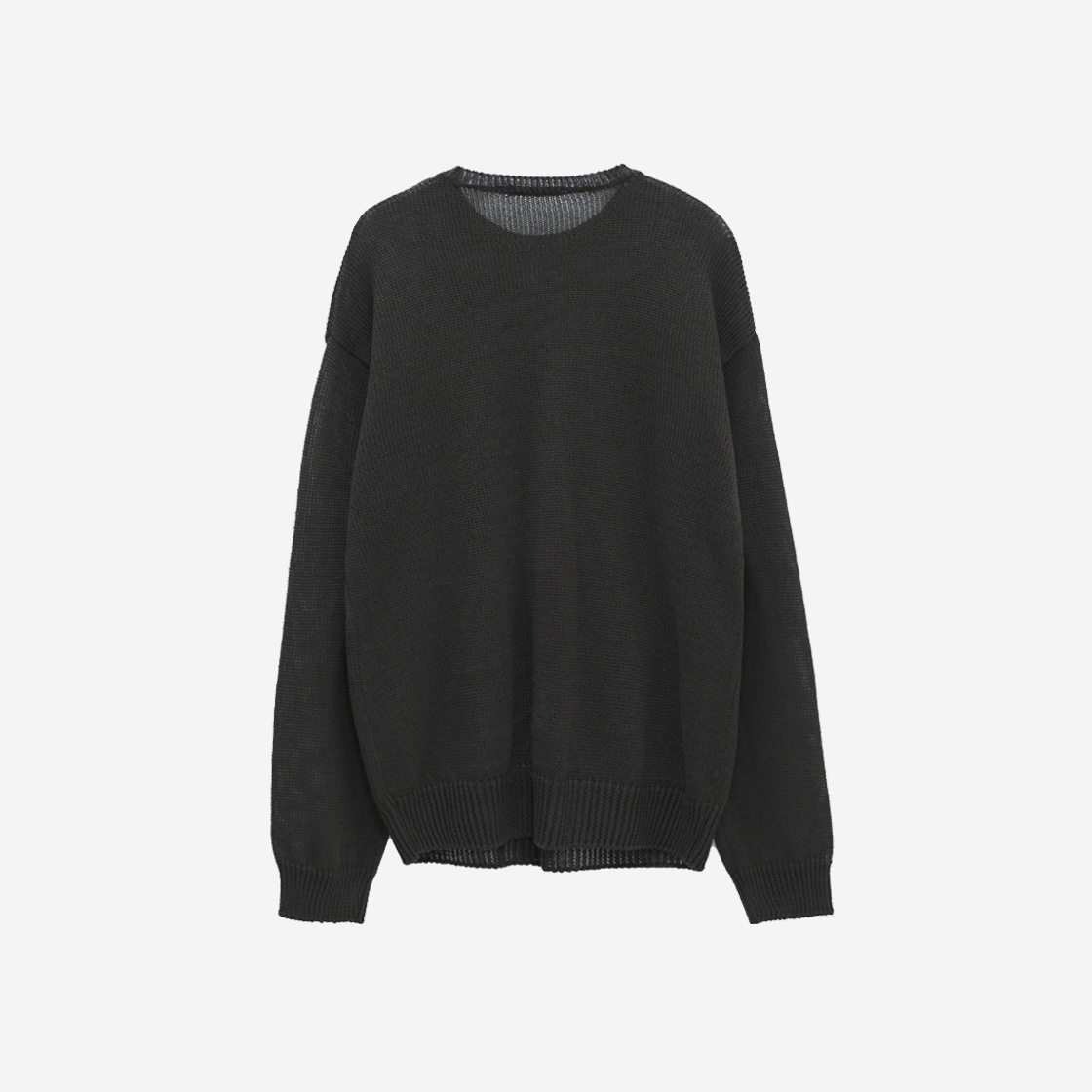 폴리테루 휴먼인덱스 휴먼 루즈드 니트 브라운 차콜(Polyteru Human Index Human Loosed Knit Brown Charcoal) - 2