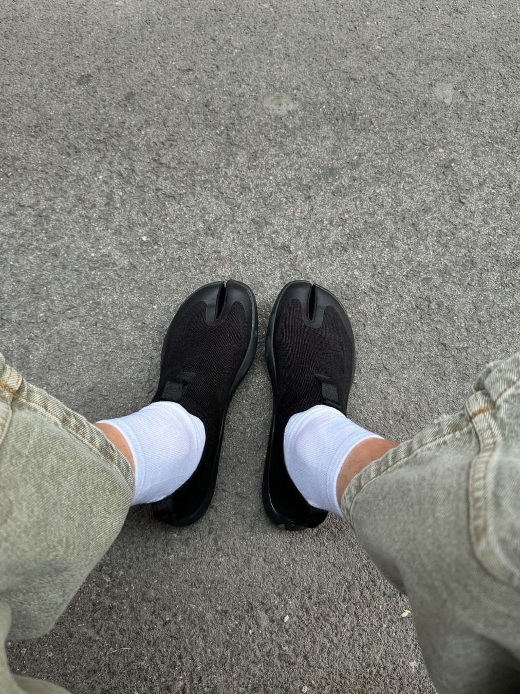 Tabi Shoe Black - 24FW 착용 스타일 - 3