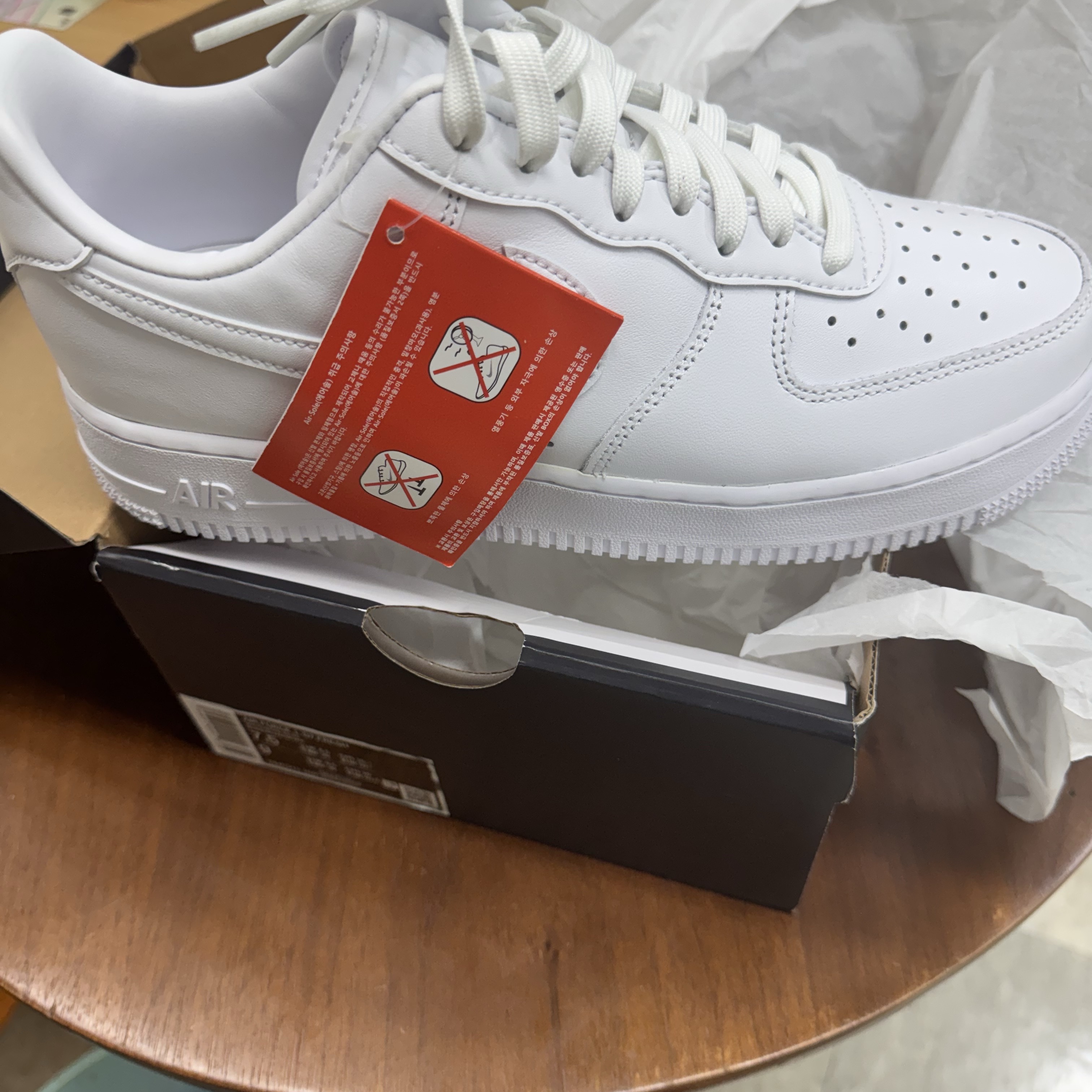 Nike Air Force 1 '07 Fresh White 착용 스타일 - 2