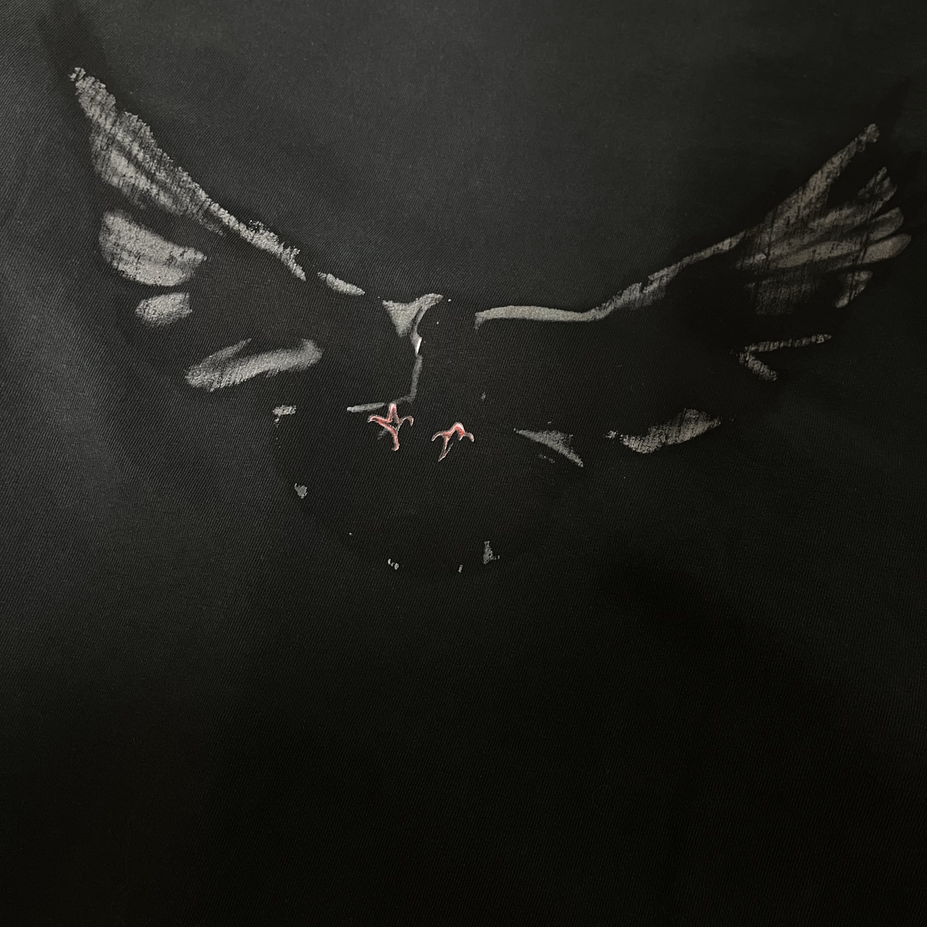 Yeezy Gap Engineered By Balenciaga Dove Long Sleeve T-Shirt Washed Black 착용 스타일