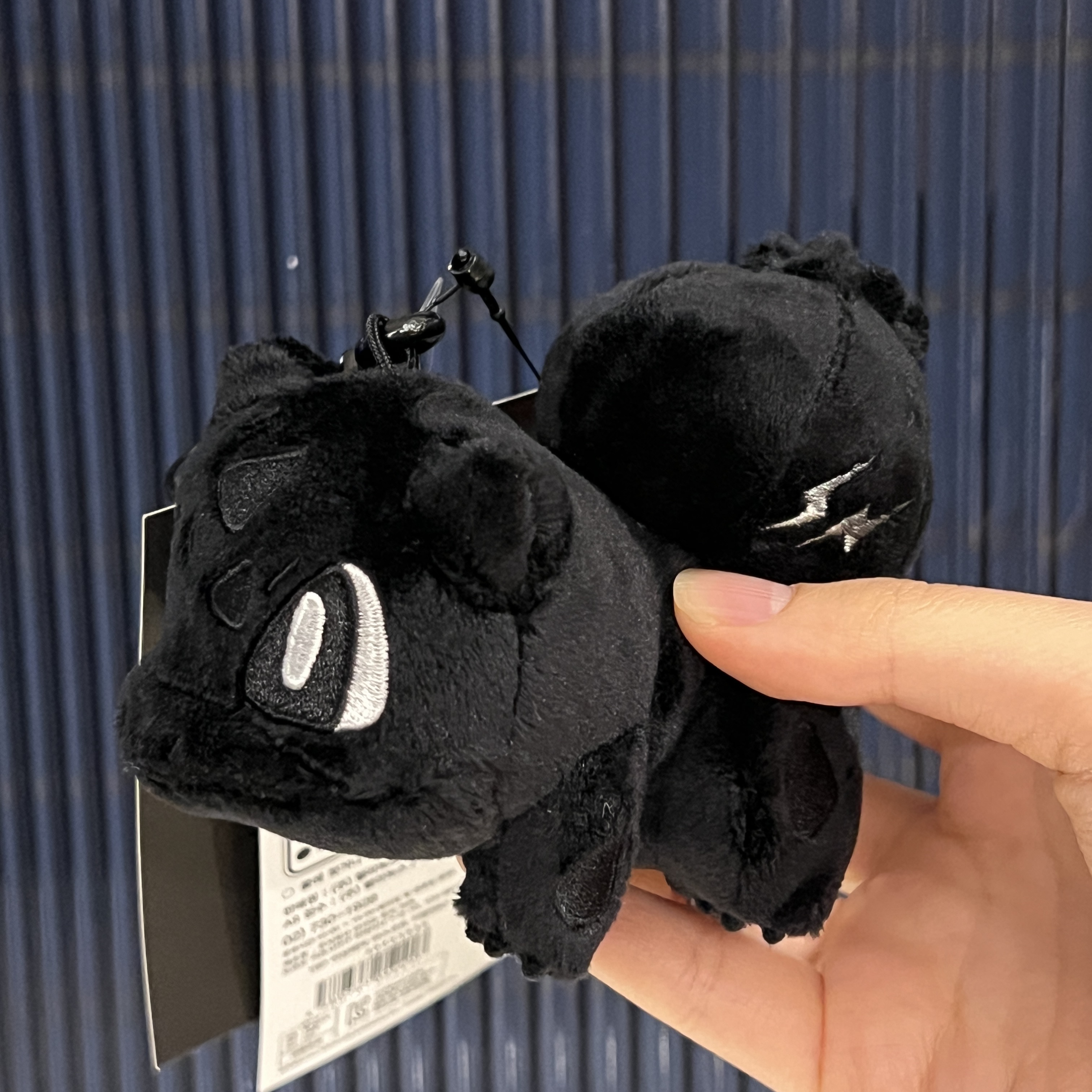 Fragment x Pokemon INN Thunderbolt Project TBP Mascot Key Ring Fushigidane Black 착용 스타일 - 1