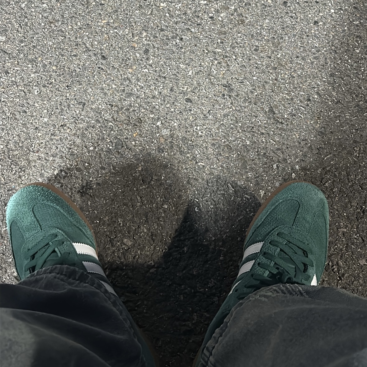 Adidas Samba OG Collegiate Green 착용 스타일