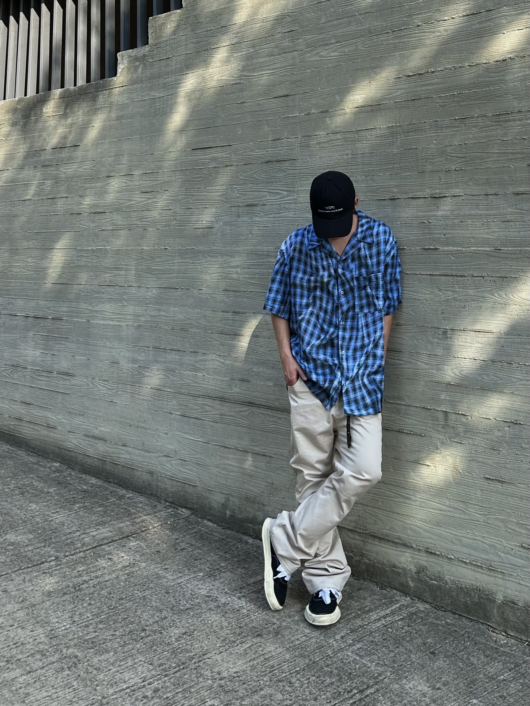 Maison Mihara Yasuhiro Baker OG Sole Broken Suede Low-top Sneakers Black 착용 스타일 - 7