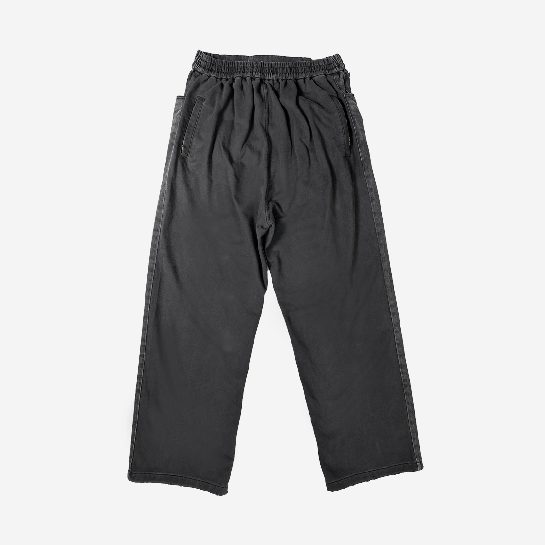 씨비전 바이 씨에스씨 더블 페이스드 팬츠 워시드 블랙(Civision by CSC Double Faced Pants Washed Black) - 2