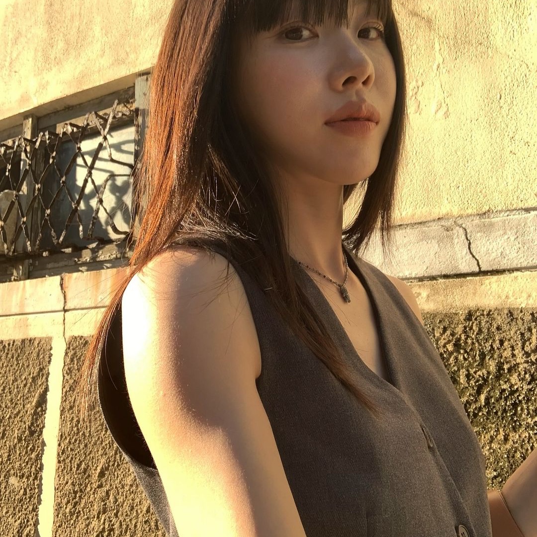 Siyazu SITP5159 Modern Layered Vest Melange gray 착용 스타일 - 3