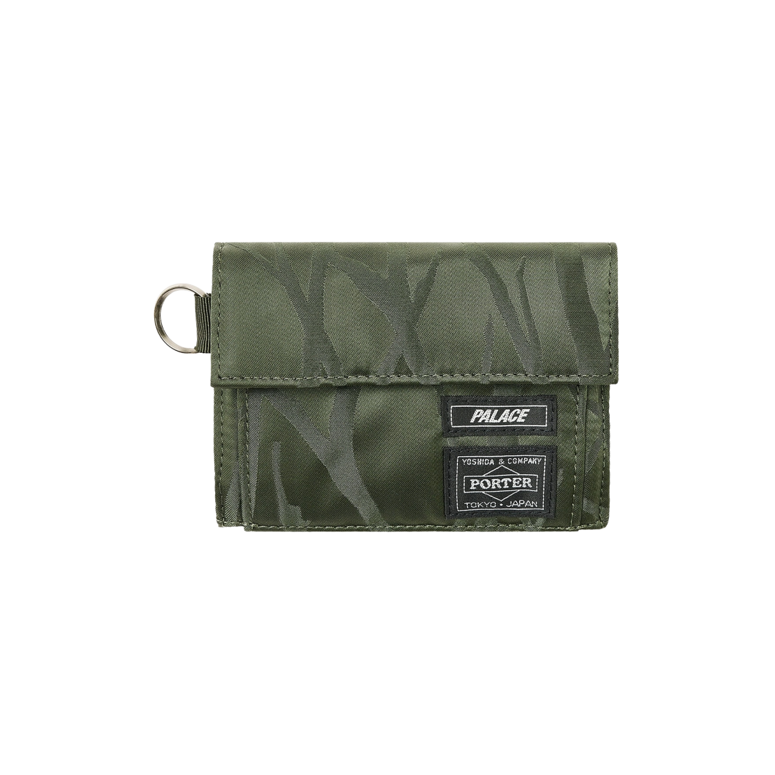 Porter x Palace Wallet Olive - 24FW 상세 이미지 1