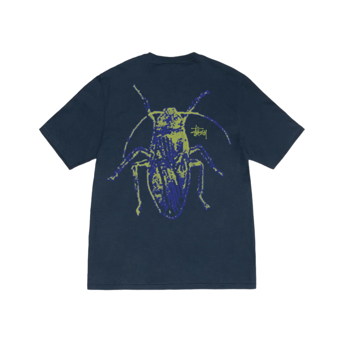 Stussy Roach T-Shirt Navy 상세 이미지 1