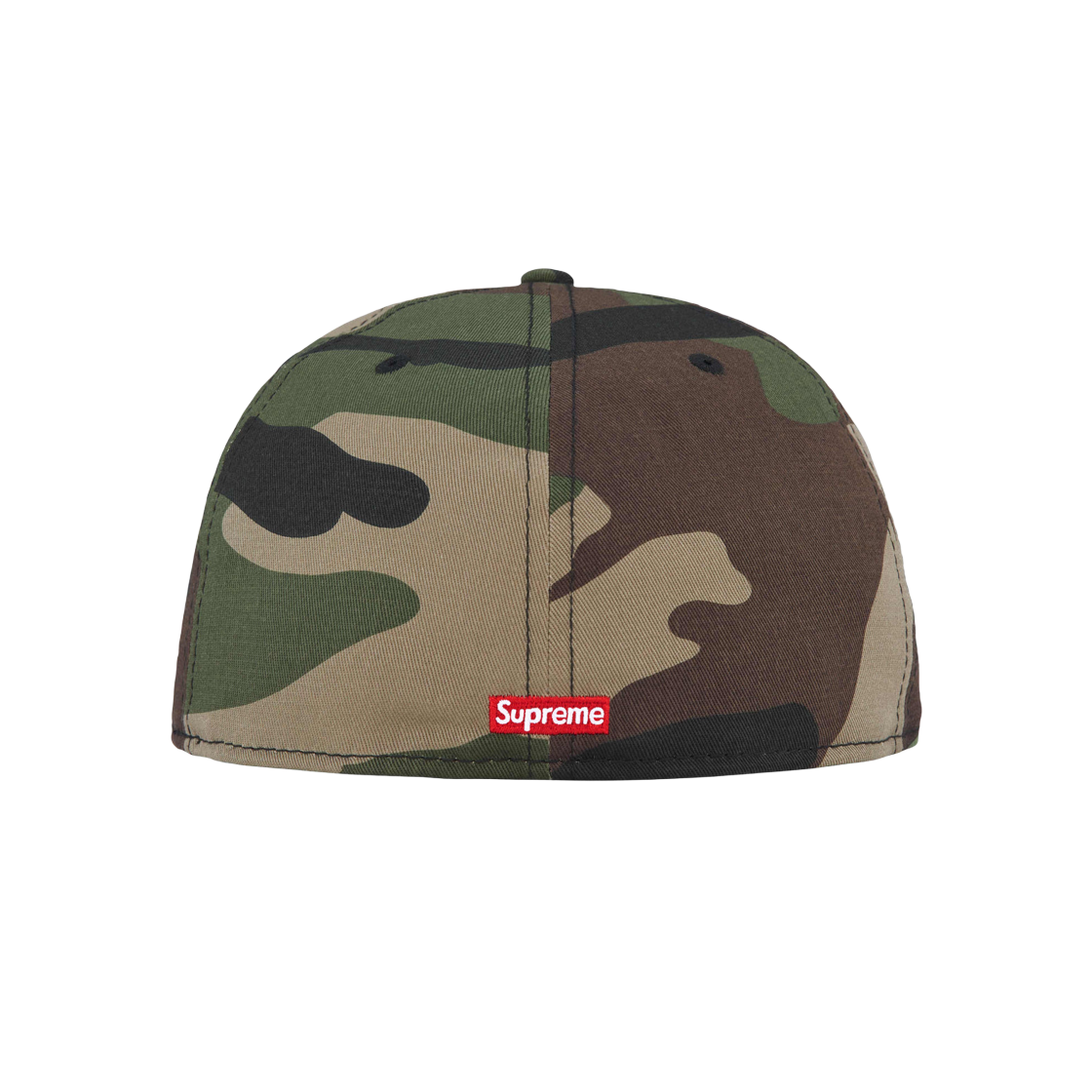 Supreme x New Era Screw Ball S Logo Woodland Camo - 24FW 상세 이미지 3