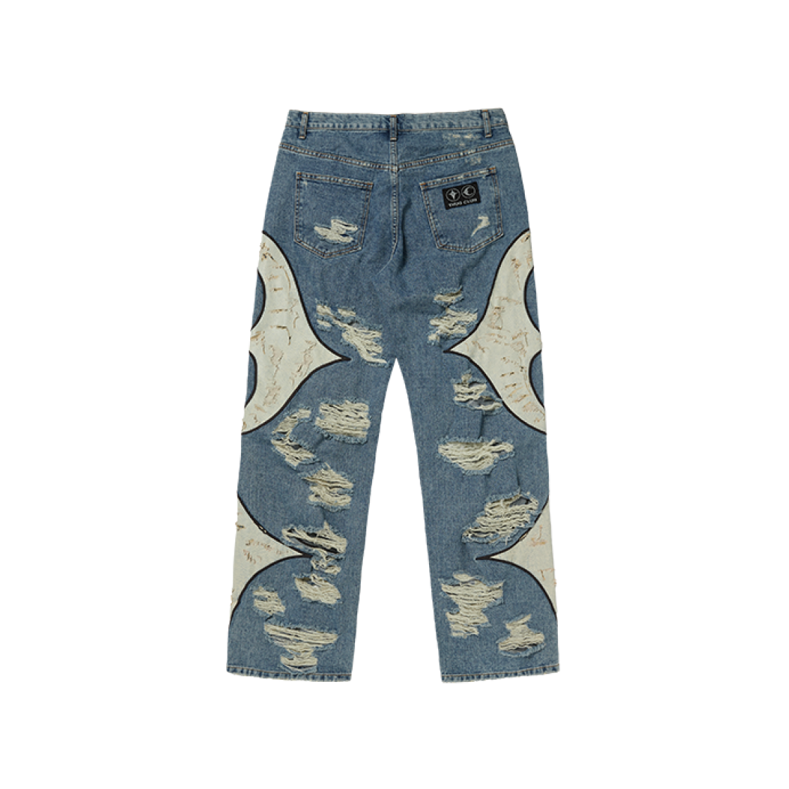 Thug Club TC Leather Washing Denim Pants War Ver. Blue 상세 이미지 2