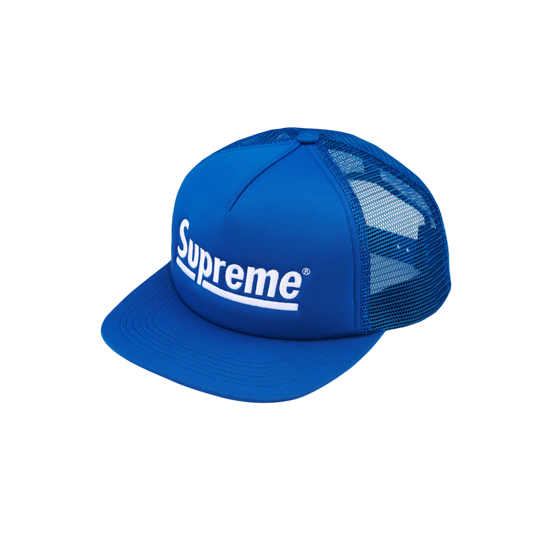 Supreme Underline Mesh Back 5-Panel Light Royal - 24FW 상세 이미지 1