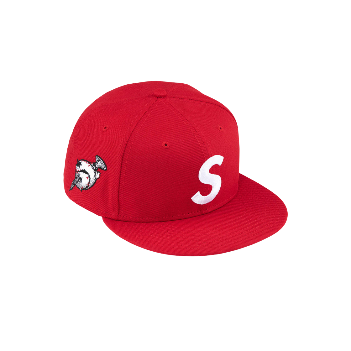 Supreme x New Era Screw Ball S Logo Red - 24FW 상세 이미지 1