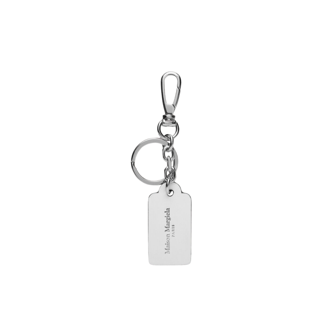 Maison Margiela Four Stitches Keyring Black White 상세 이미지 1