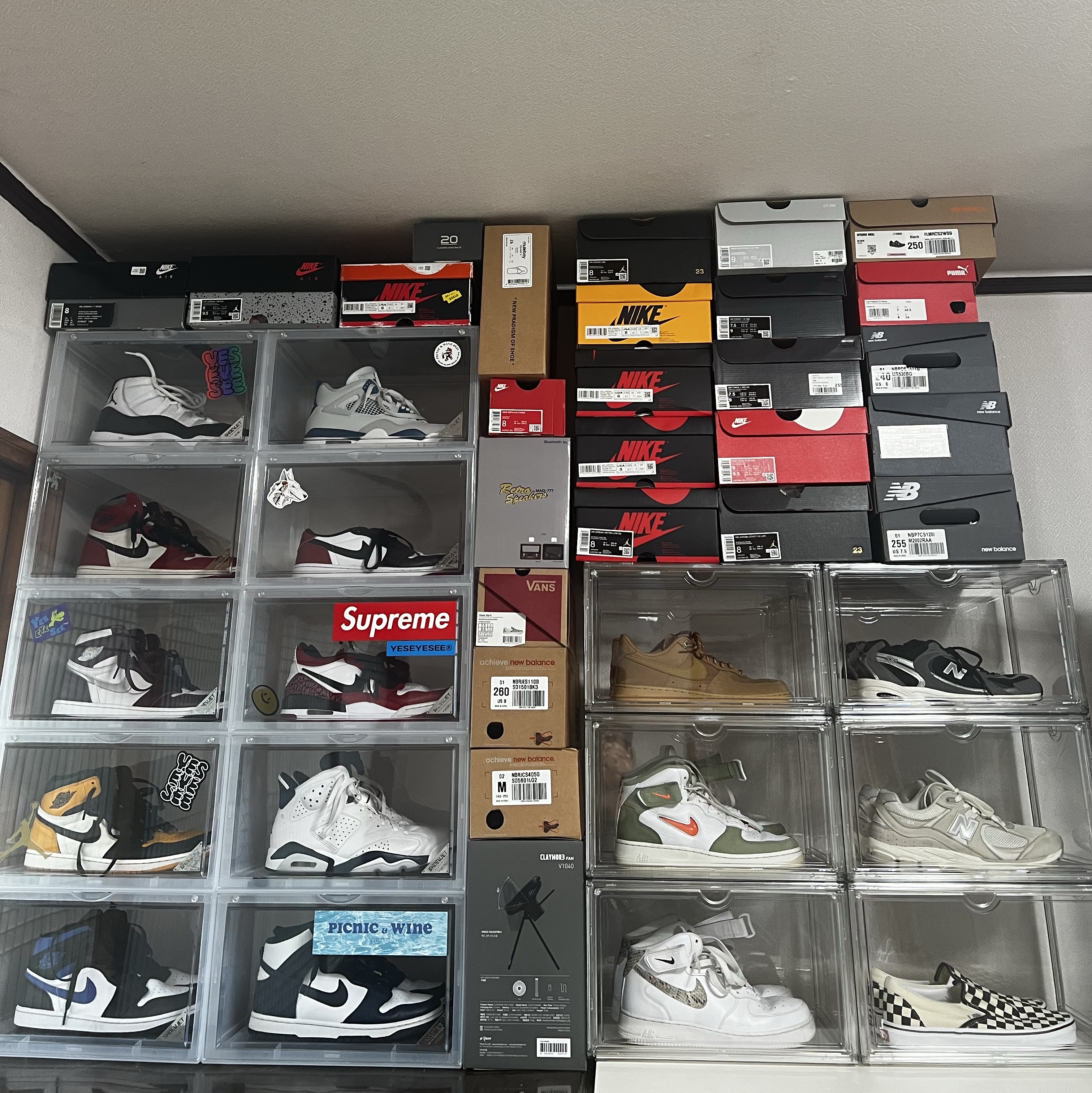 Jordan 11 Retro Concord 2018, Jordan 4 Retro Industrial Blue 착용 스타일