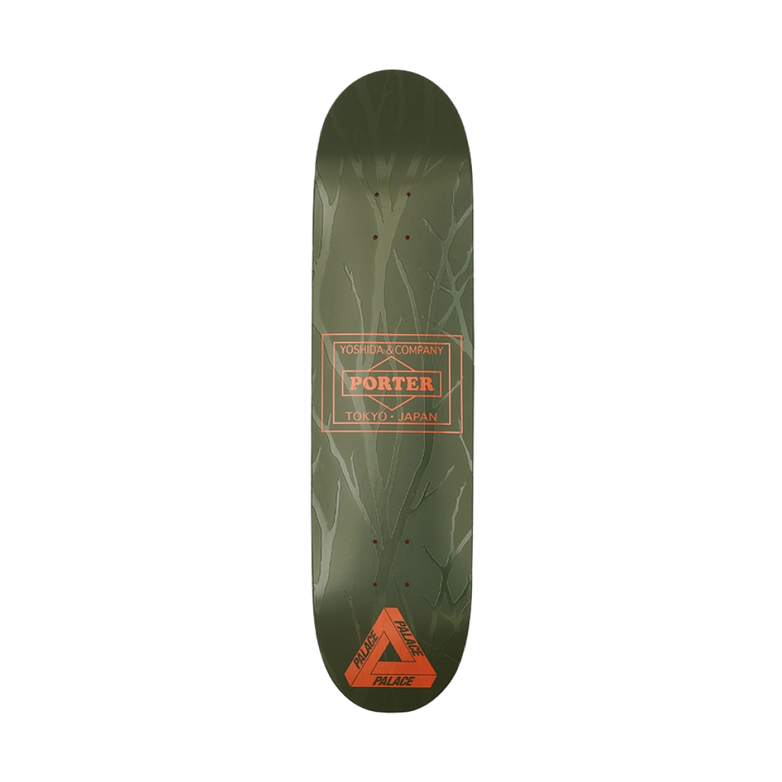 Palace x Porter Skateboard Deck Olive - 24FW 상세 이미지 1