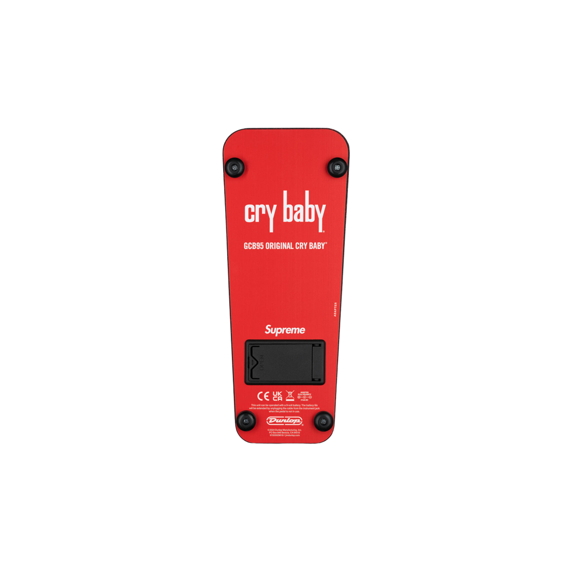 Supreme x Cry Baby Pedal Red - 24FW (Korean Ver.) 상세 이미지 2