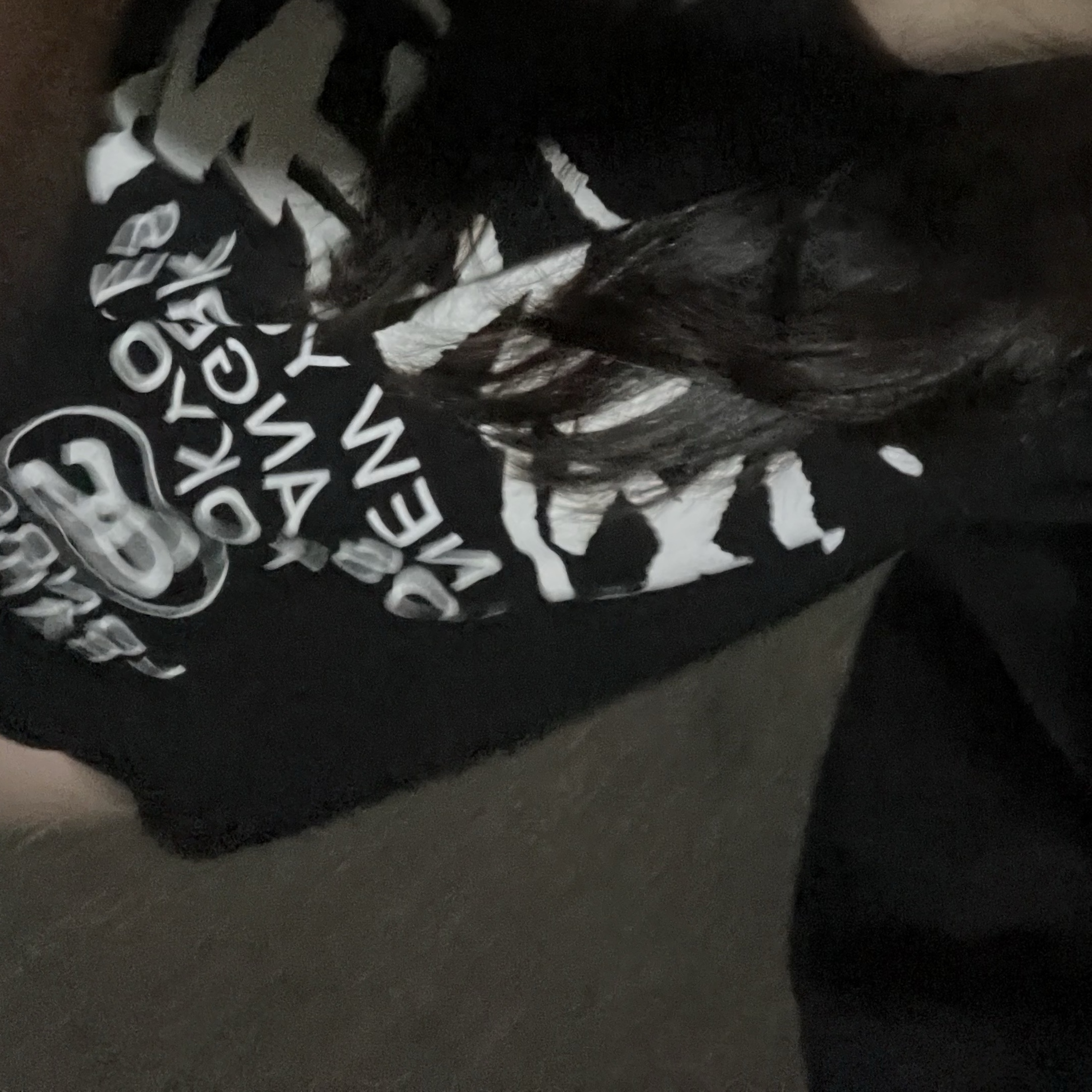 Stussy World Tour LS T-Shirt Black 2023 착용 스타일