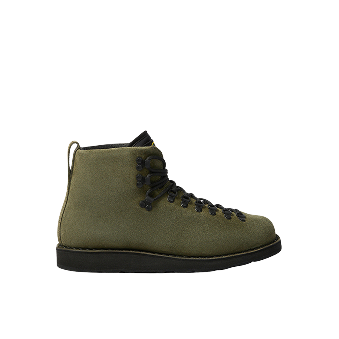 81FWS0203-V0055 Stone Island S0203 Suede Leather Boot with Rubber Sole and Shock Absorption Sage Green - 24FW