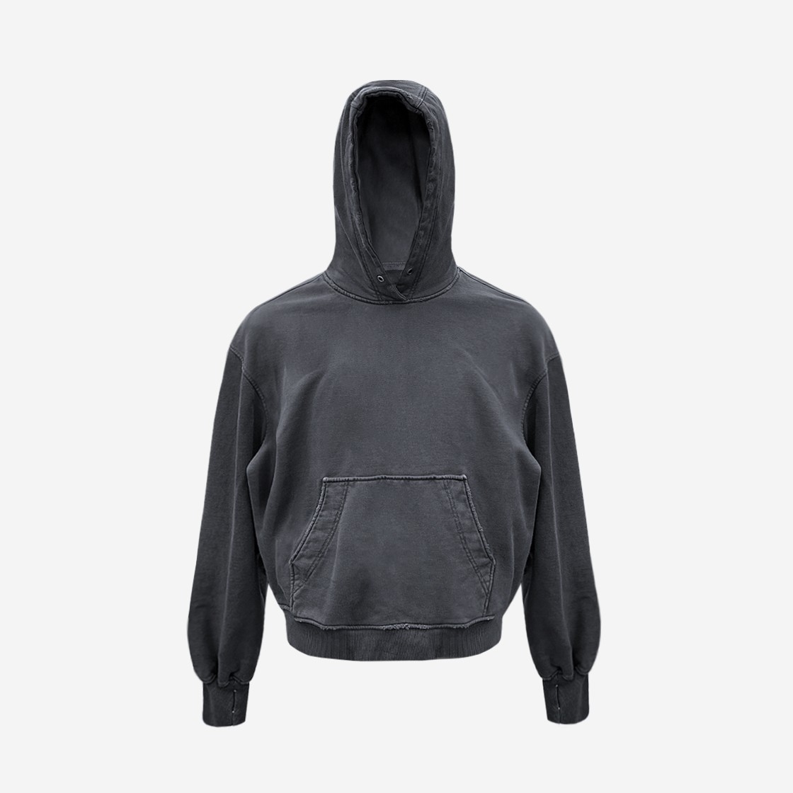 [KREAM 단독] BLR Vintage Garment Dyeing Hoodie Black 상세 이미지 1