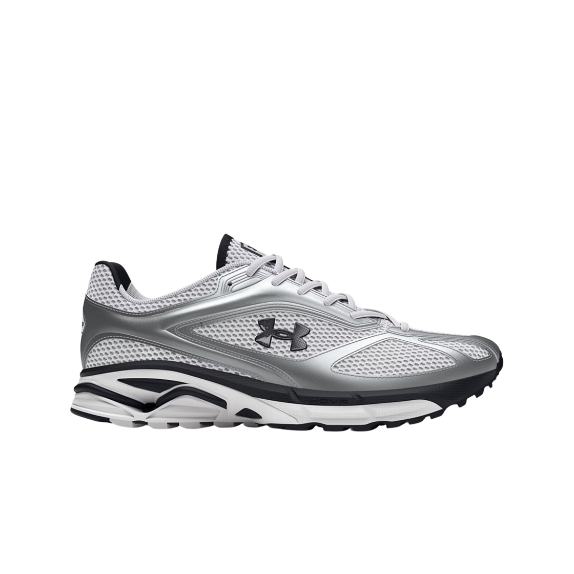 언더아머 호버 에퍼리션 화이트 메탈릭 실버(Under Armour Hovr Apparition White Metallic Silver)
