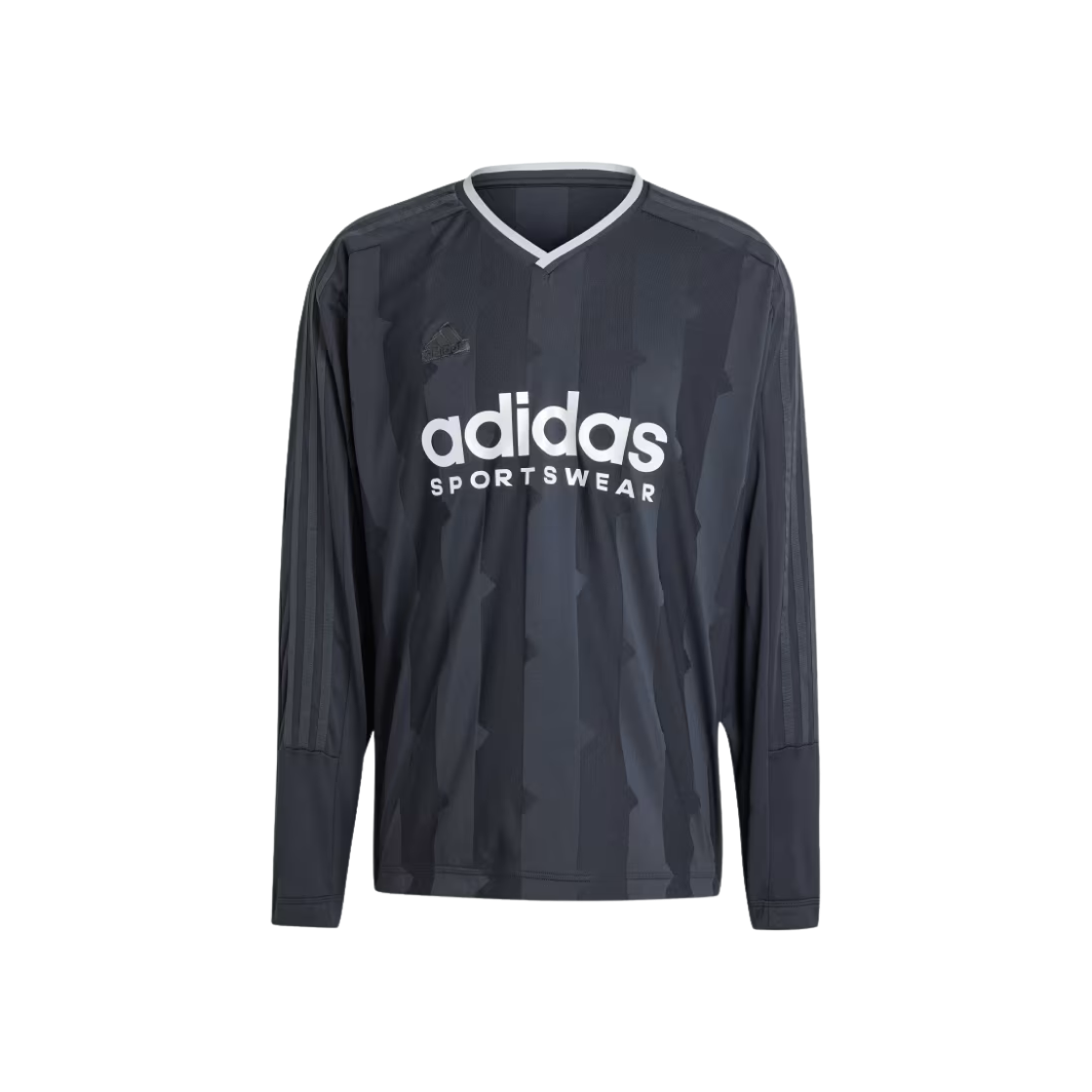 ★★Adairs★★ Tiro long sleeve jacquard jersey black IX1336 adidas Women's Lifestyle Jacquard Long Sleeve Jersey - Black