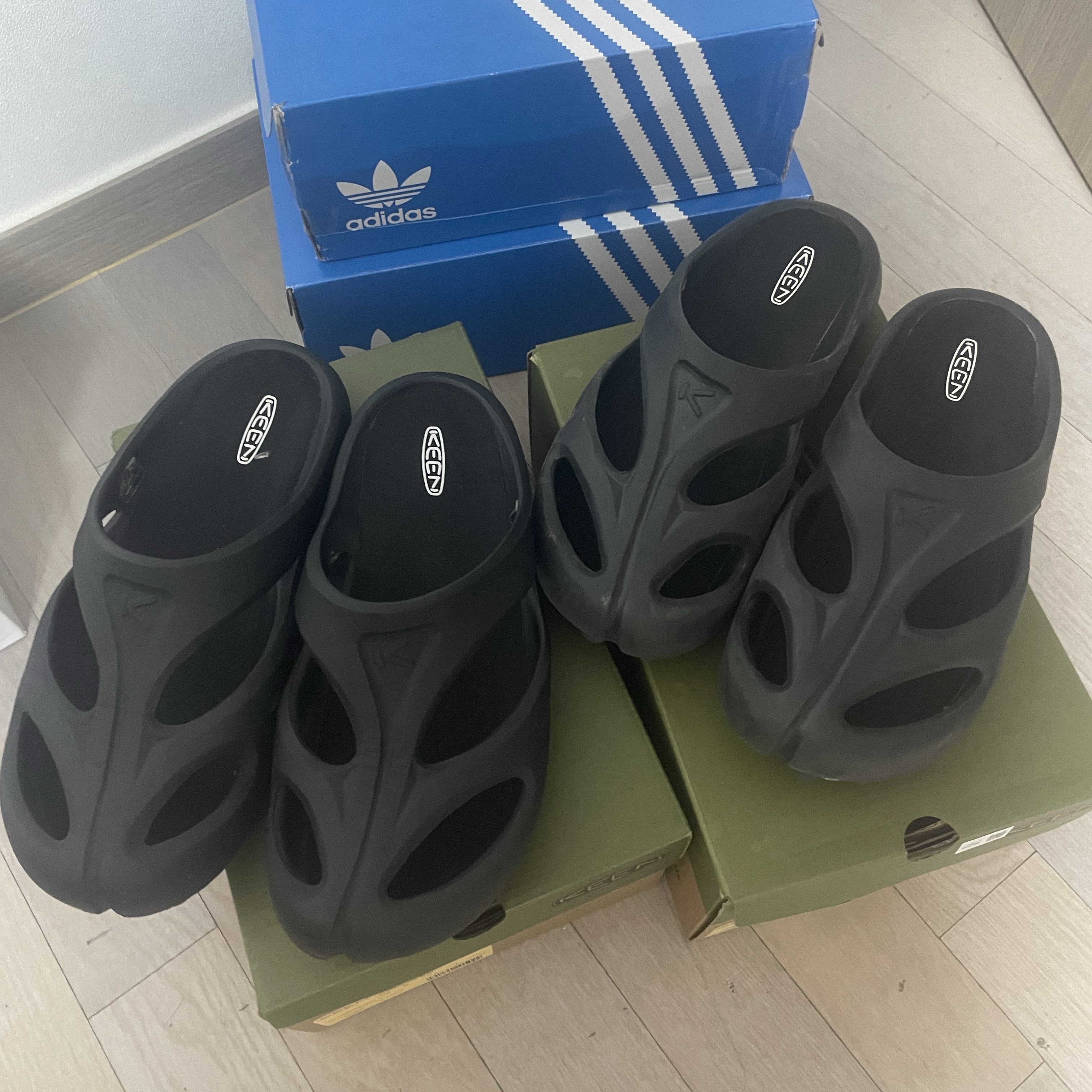 (W) Keen Shanti Black Dawn Blue, Keen Shanti Black Dawn Blue 착용 스타일