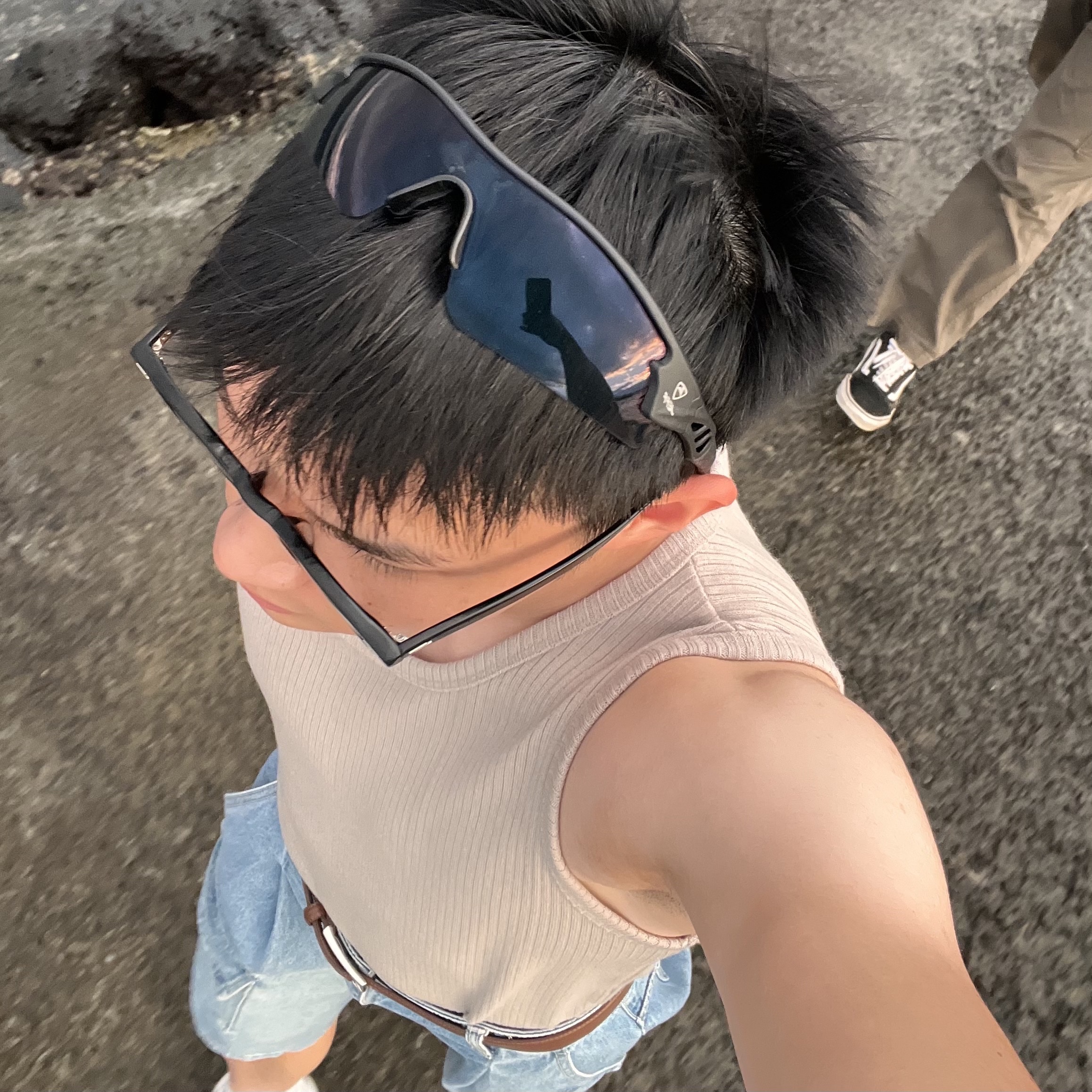 Nike Air More Uptempo 96 Copy and Paste White 착용 스타일 - 1