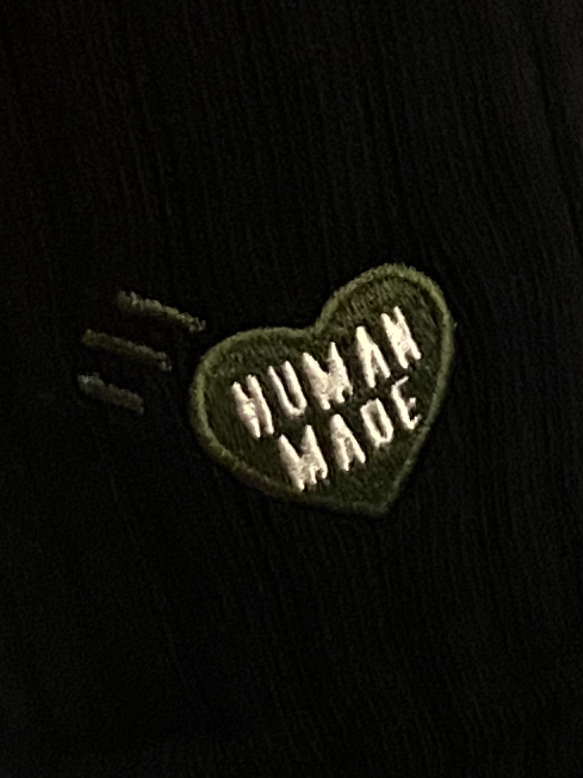 Human Made Pile Socks Black 착용 스타일 - 2