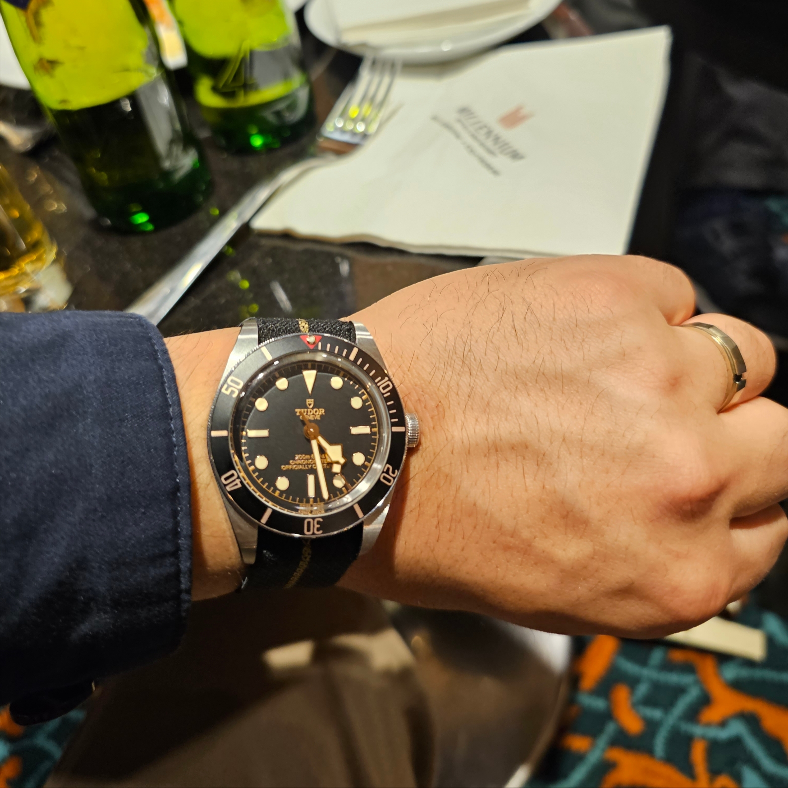 Tudor Black Bay 58 MT5402 Steel Bracelet Black 착용 스타일