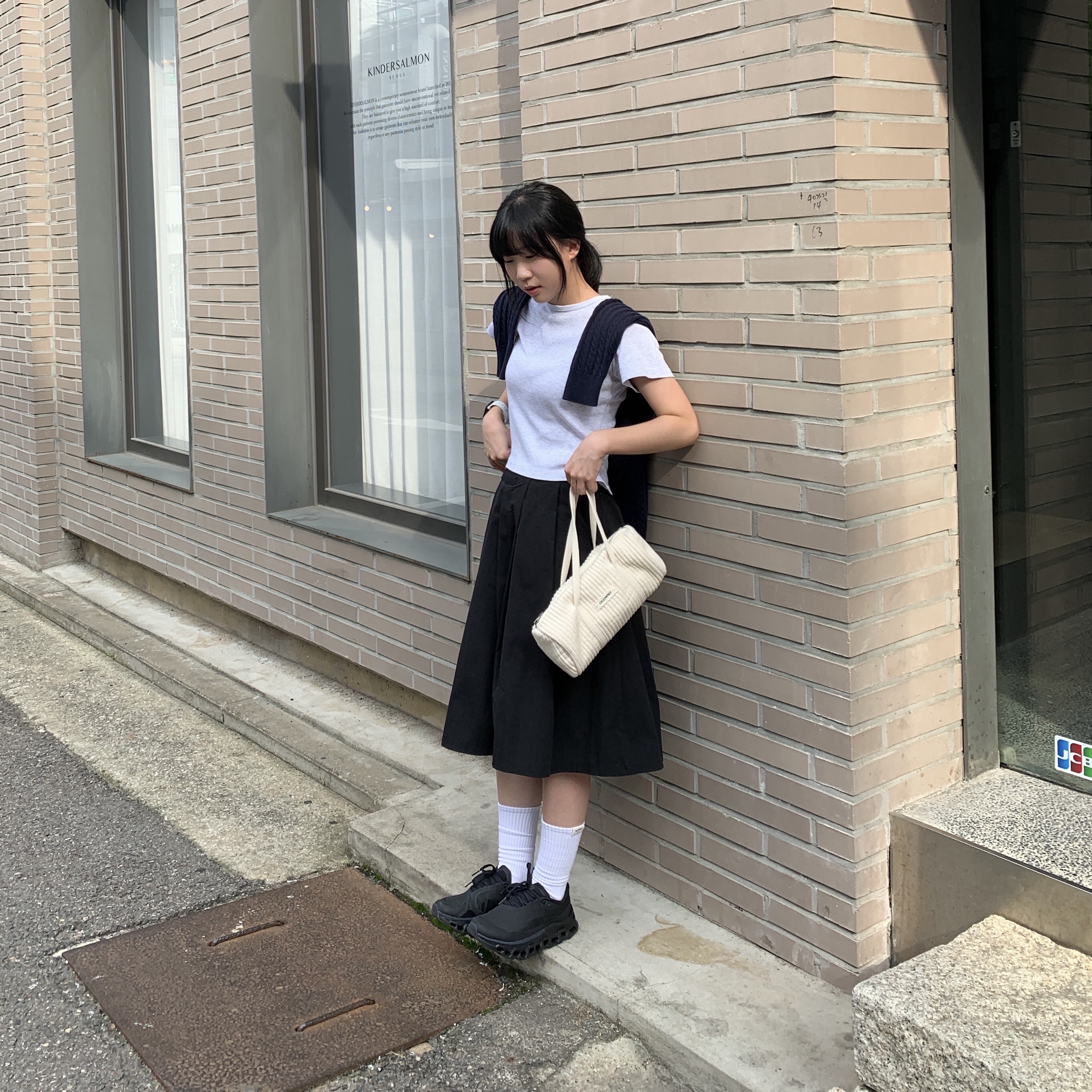(W) On Running x Post Archive Faction (Paf) Cloudmonster 2 Black Magnet, [30% 적립] Polo Ralph Lauren Children Mini Cable Cotton Cardigan Hunter Navy 착용 스타일 - 2