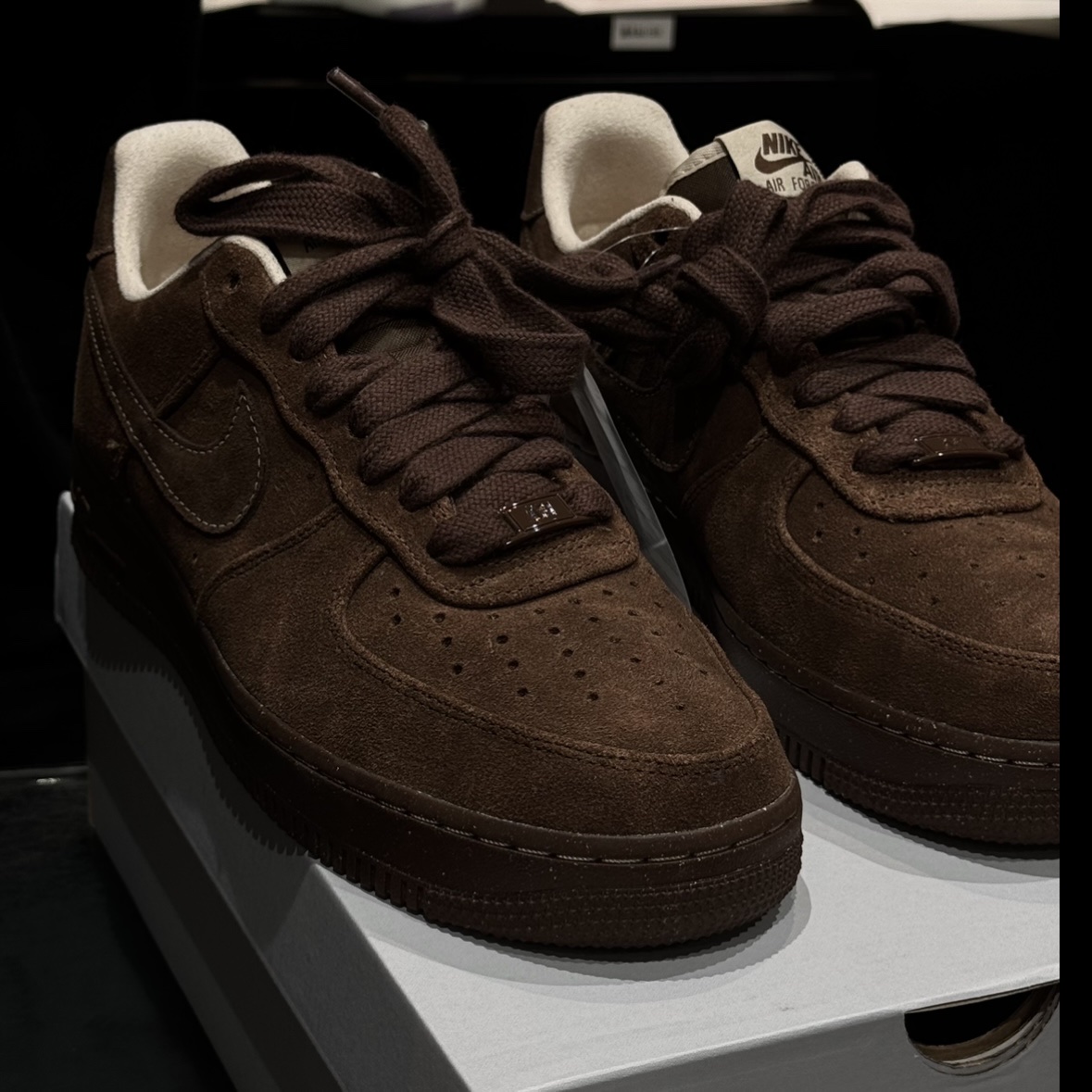 (W) Nike Air Force 1 '07 Cacao Wow 착용 스타일