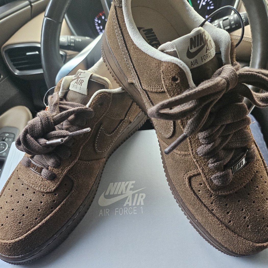 (W) Nike Air Force 1 '07 Cacao Wow 착용 스타일