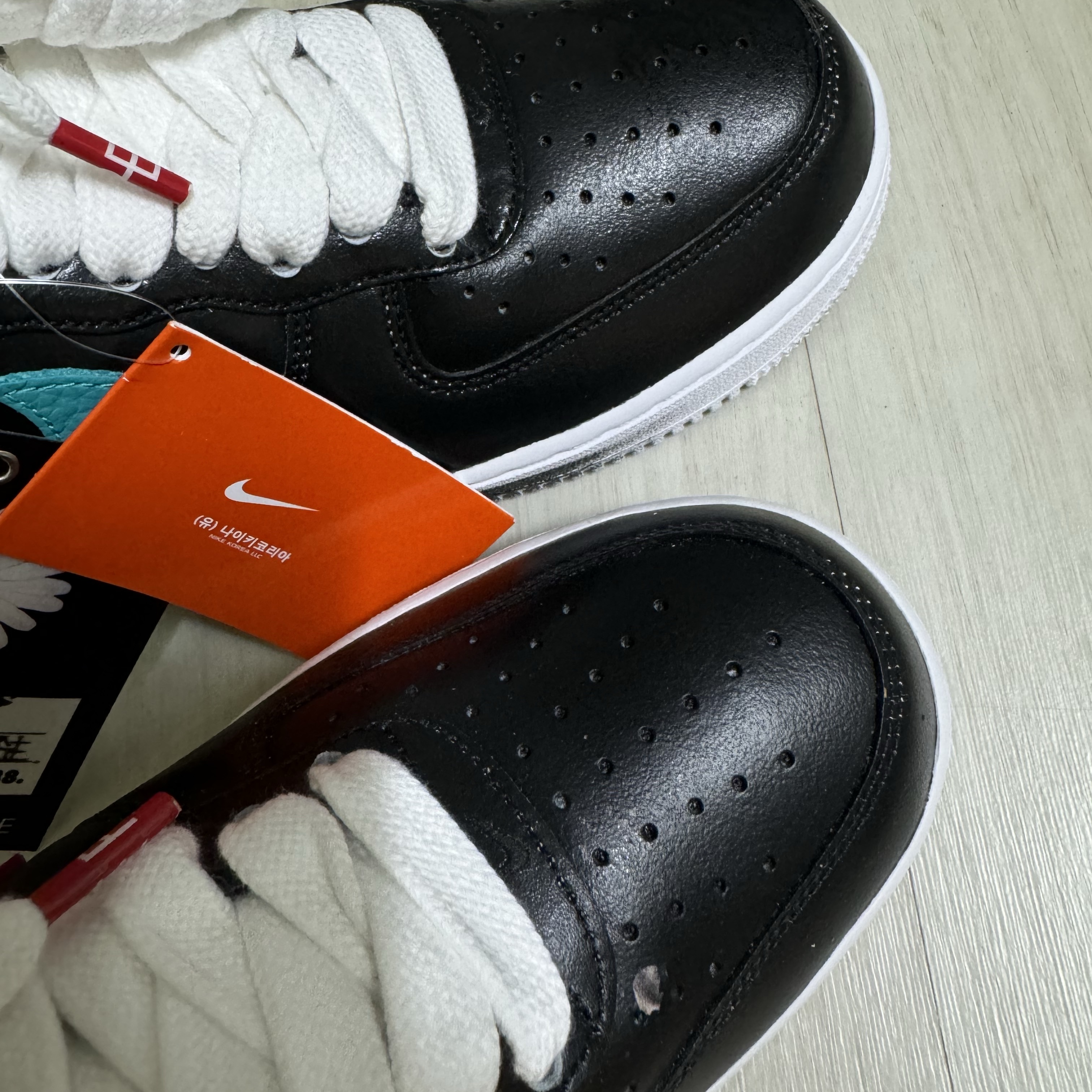 Nike x Peaceminusone Air Force 1 Low Para-Noise 3.0 Black and Multicolor 착용 스타일 - 1