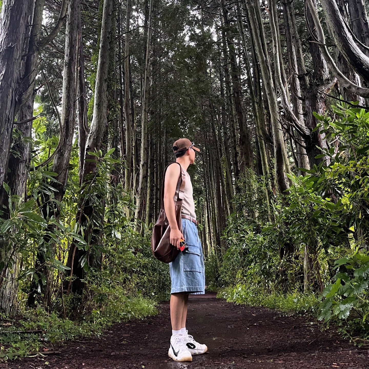 Nike Air More Uptempo 96 Copy and Paste White 착용 스타일 - 5