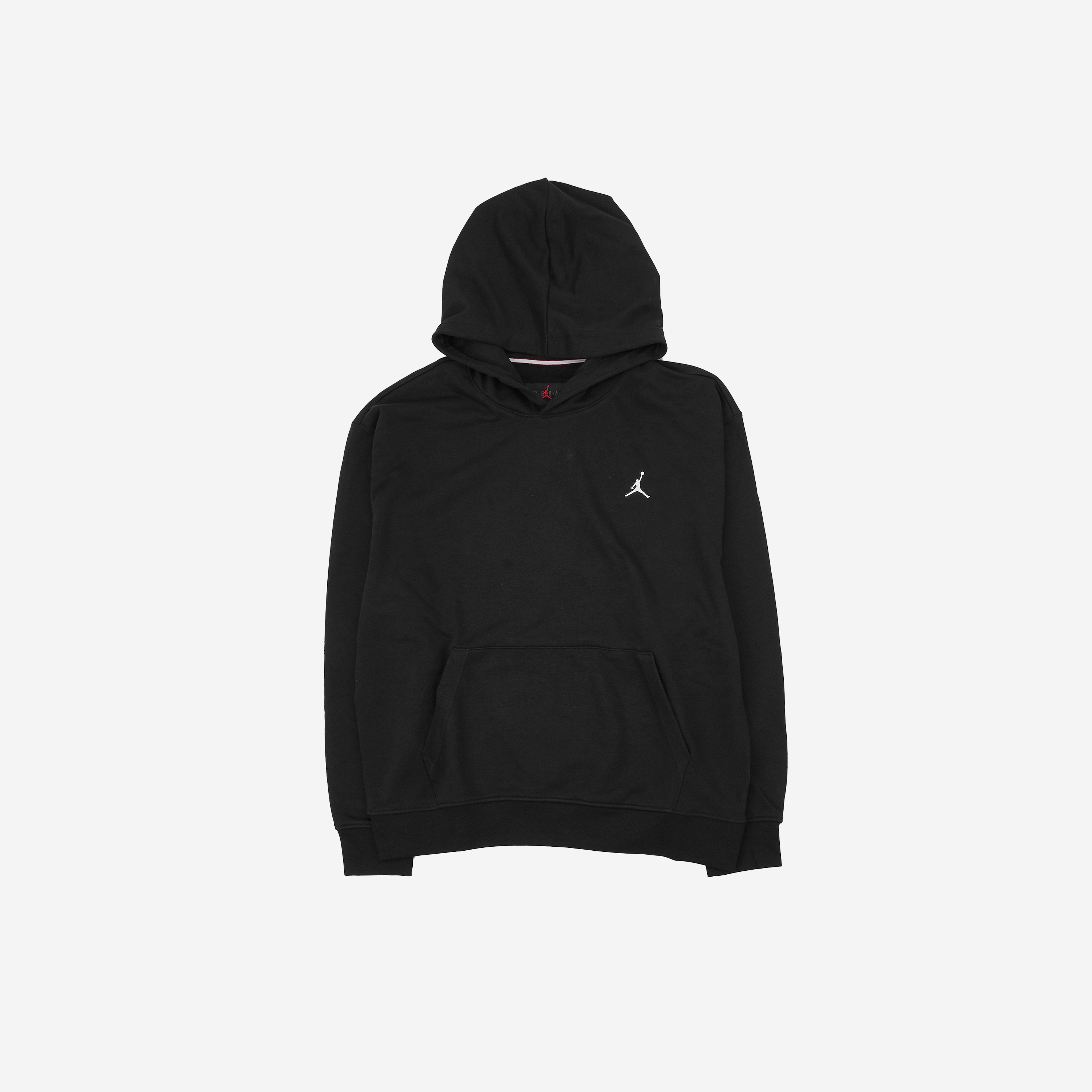 Jordan Essentials Loopback Fleece Pullover Hoodie Black - Asia