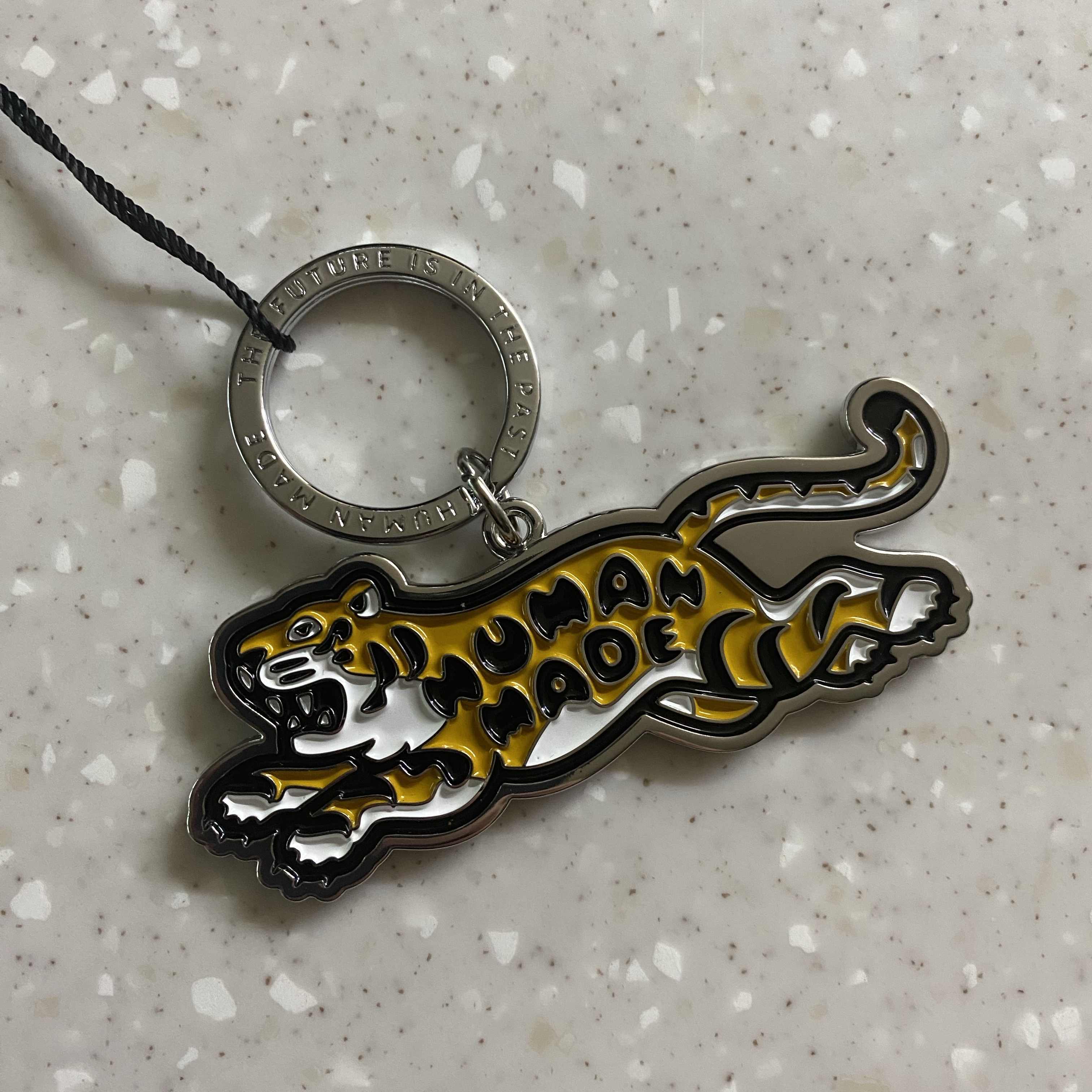 Human Made Animal Keychain #2 Silver 착용 스타일