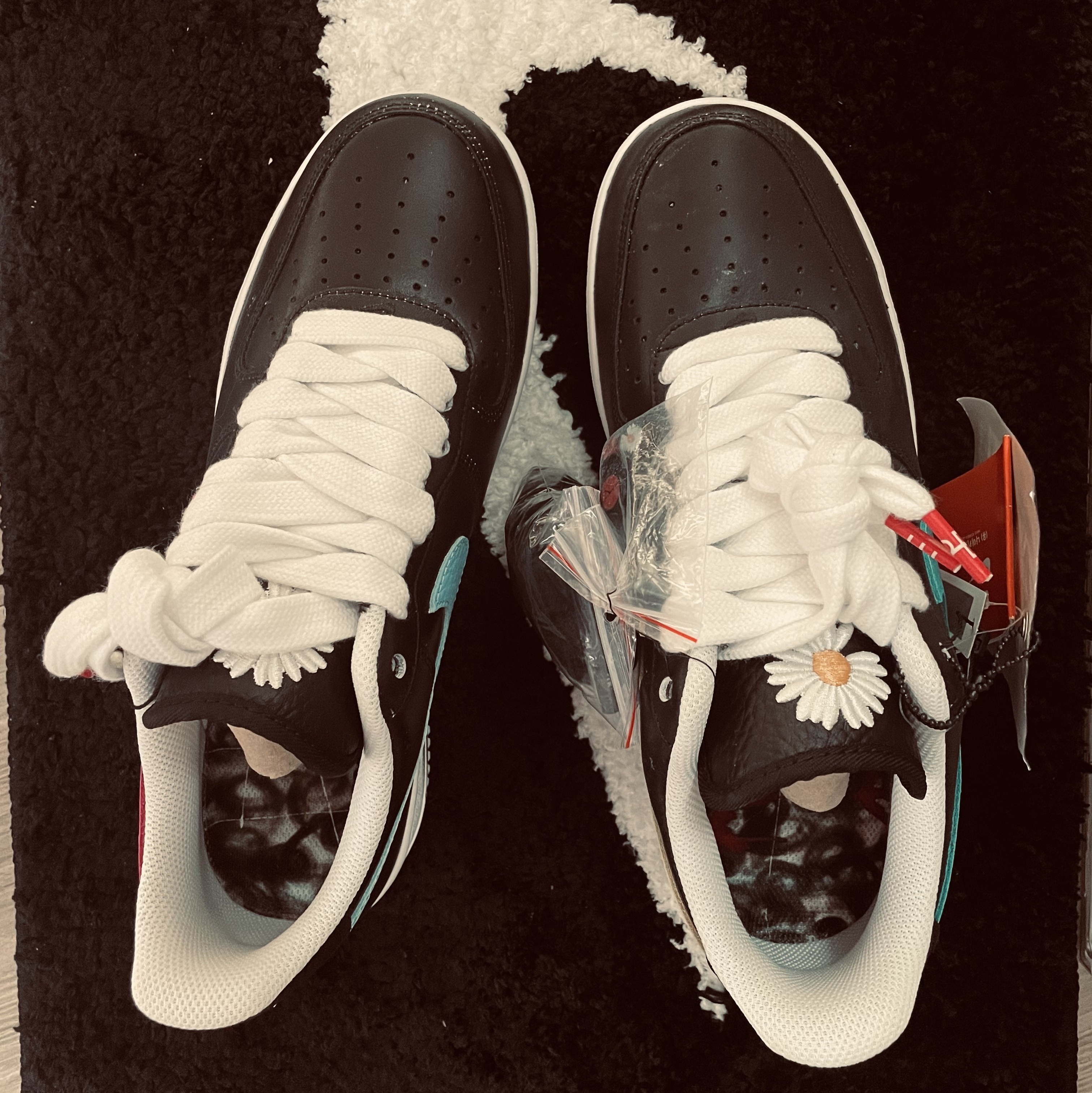 Nike x Peaceminusone Air Force 1 Low Para-Noise 3.0 Black and Multicolor, Nike x Sean Wotherspoon Air Max 1/97 착용 스타일 - 2