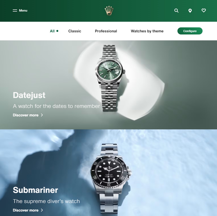 Rolex Submariner Date 41mm 126610LN Black Oyster, Rolex Datejust 36mm 126234 Mint Green Jubilee 착용 스타일 - 3