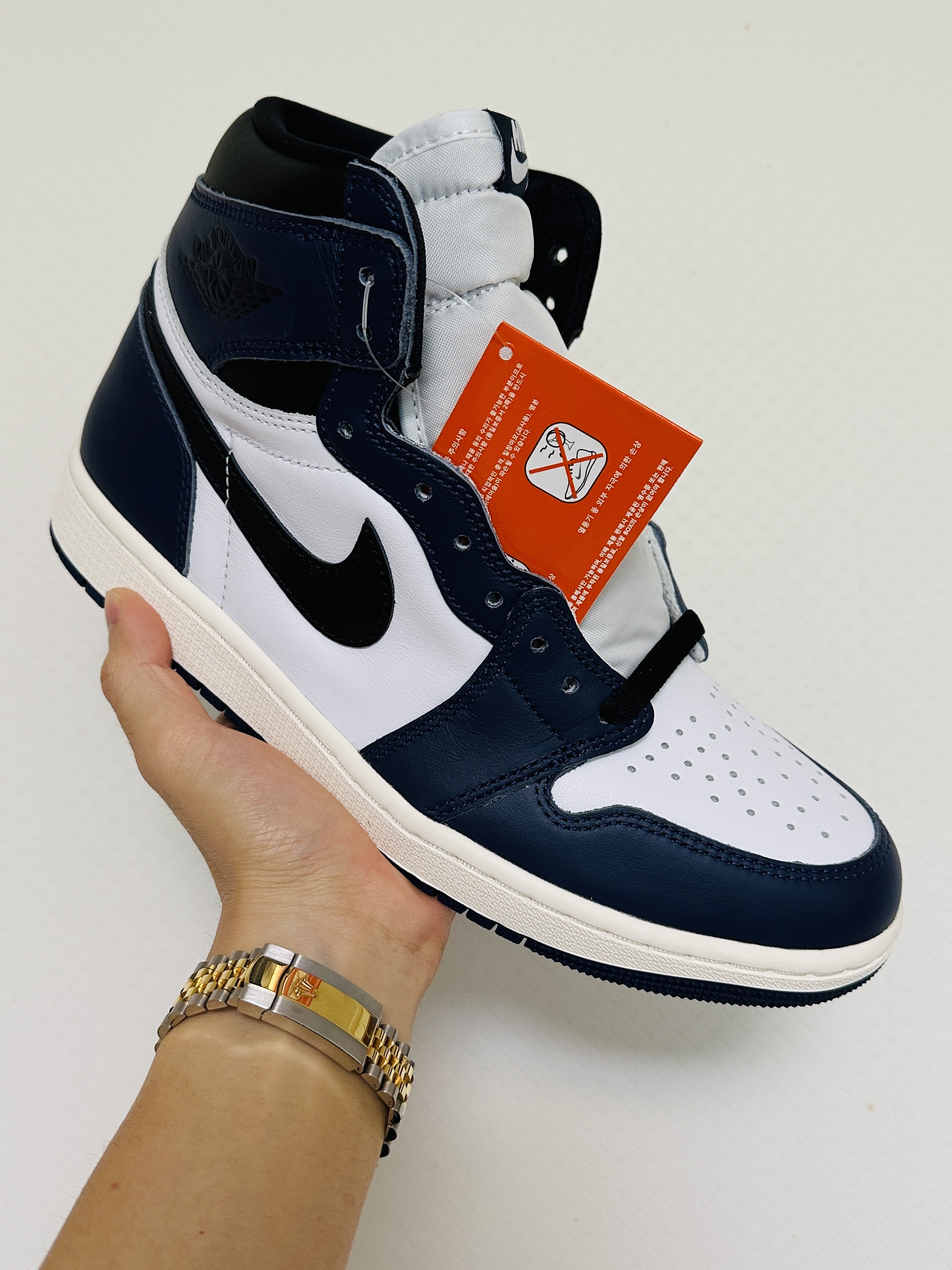 Jordan 1 Retro High OG Midnight Navy 착용 스타일