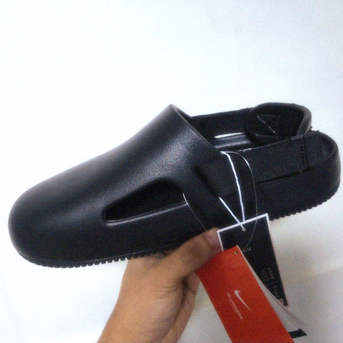 Nike Calm Mule Black 착용 스타일