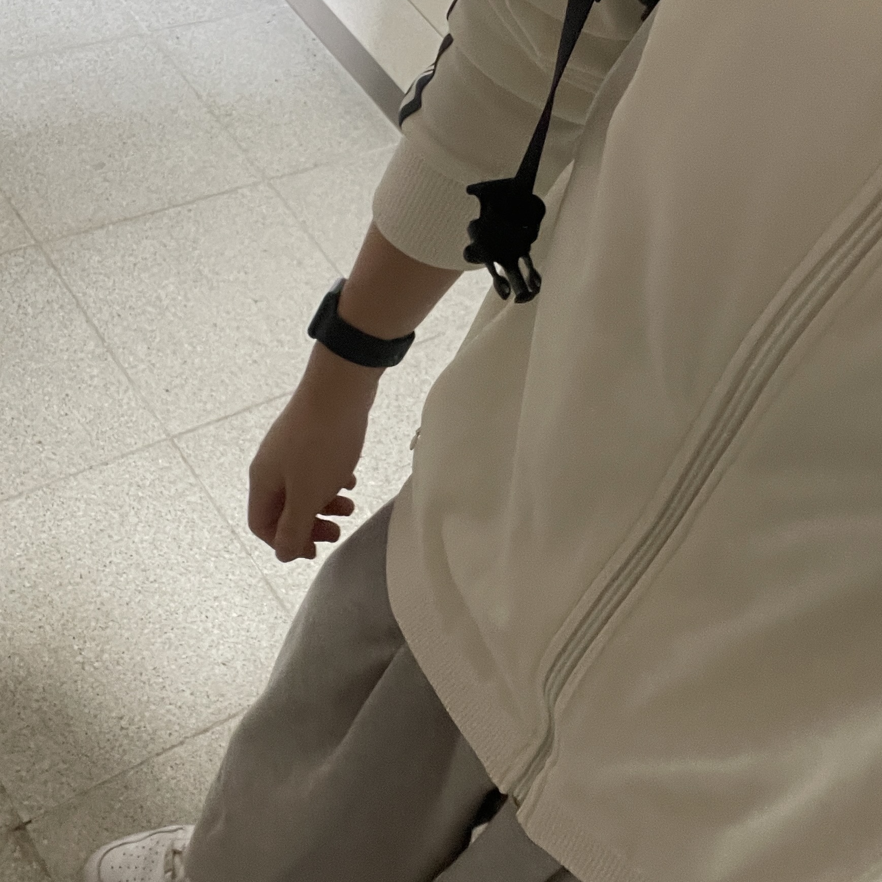 Adidas German Beckenbauer Track Top Off White - KR Sizing, Nike Air Force 1 '07 Low White 착용 스타일 - 1